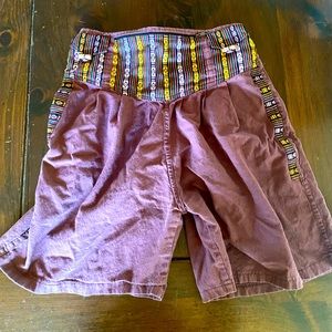 Hippie boho festival shorts from Soul Flower
